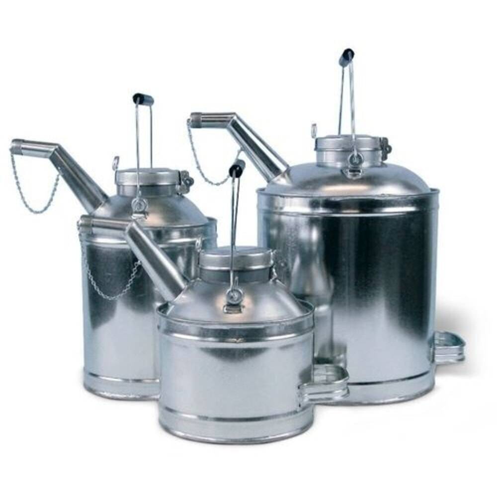Denios Ölvorratskanne aus Weißblech, 3 l Volumen-1