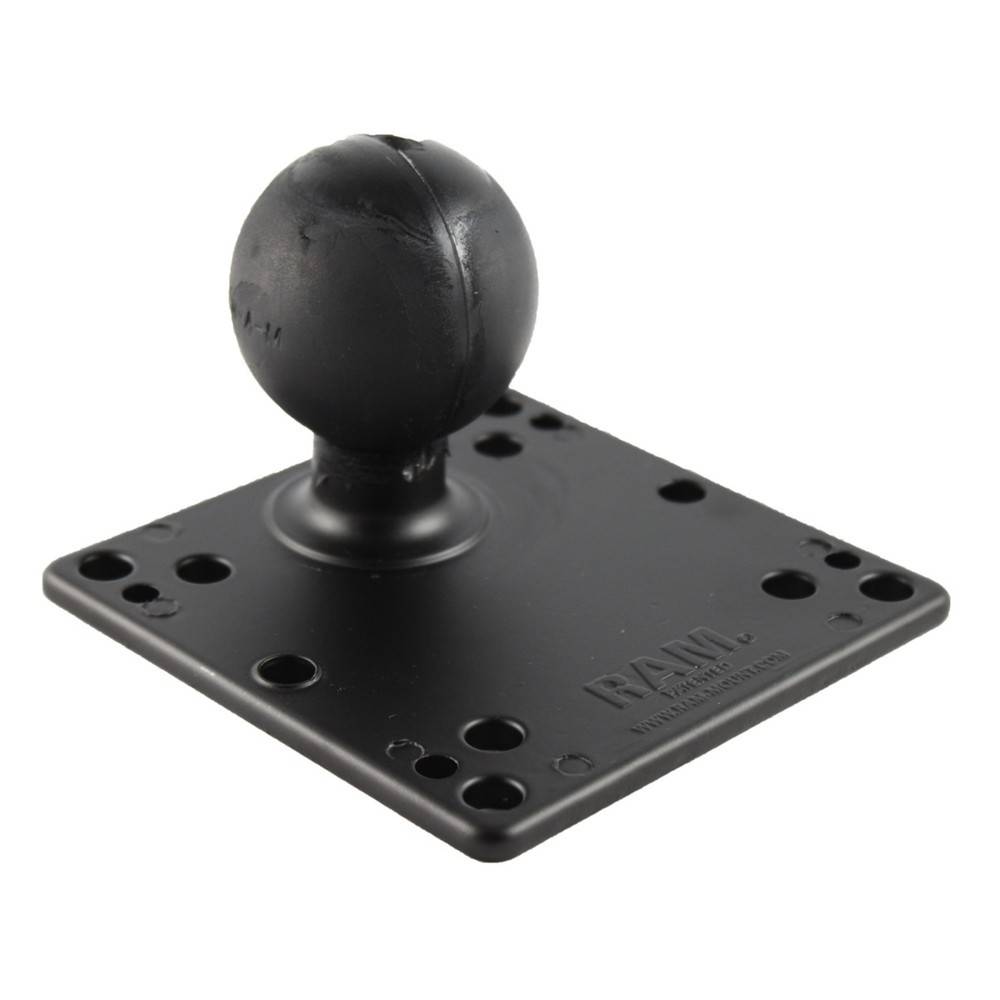 RAM Mounts VESA-Platte (120,7 x 120,7 mm), 75x75 u. 100x100 mm Lochras-0