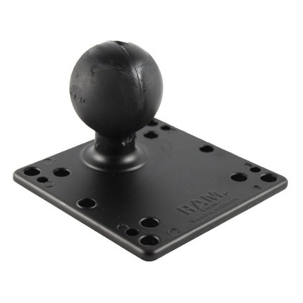 RAM Mounts VESA-Platte (120,7 x 120,7 mm), 75x75 u. 100x100 mm Lochras