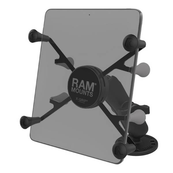 RAM Mounts X-Grip Aufbauhalterung für Tablets (7 Zoll), B-Kugel (1 Zol