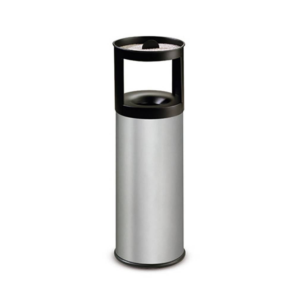 TKG Ascher-Abfall-Kombination FLORENZ, Edelstahl, 25 Liter-0