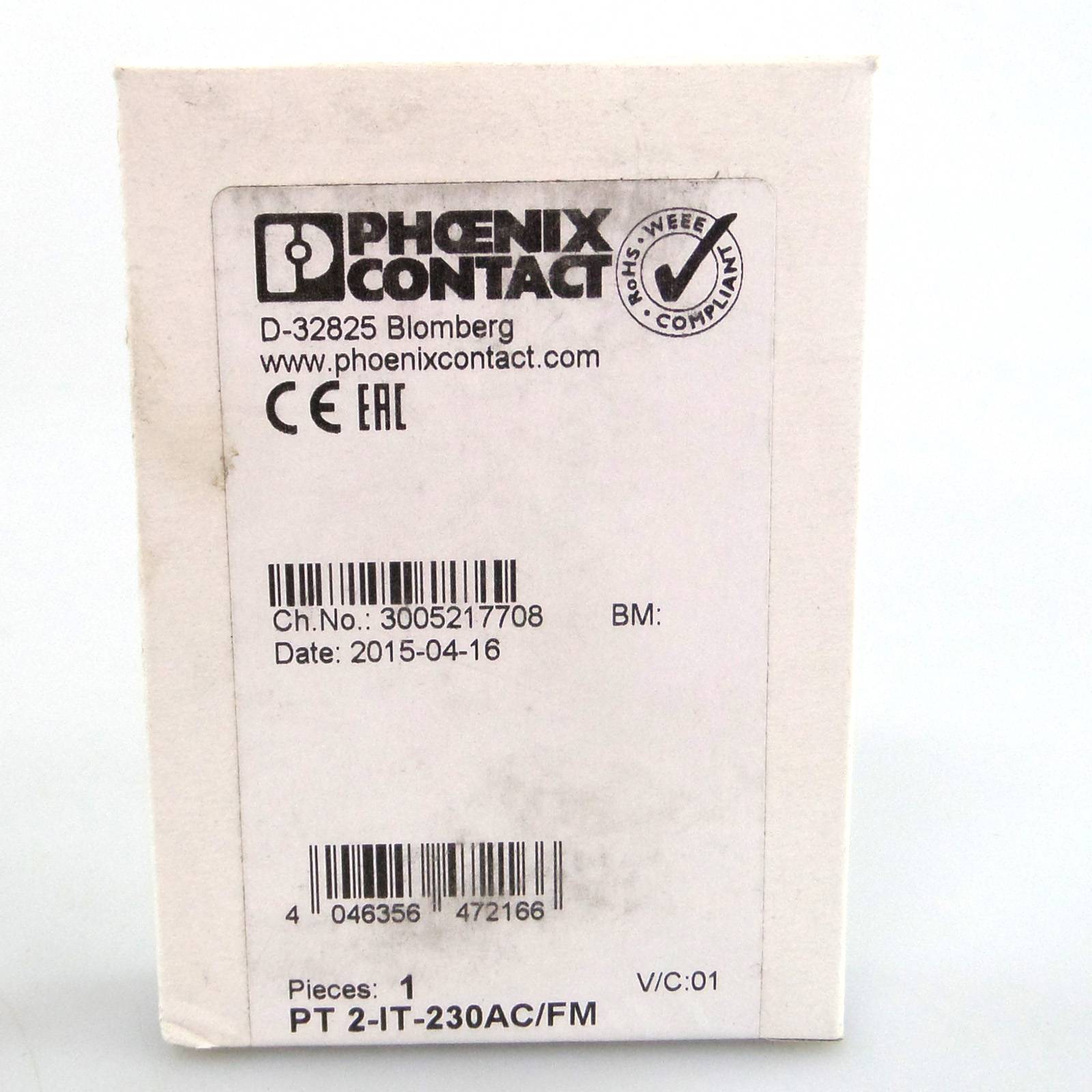 Phoenix Contact Überspannungsschutzgerät PT2-IT-230AC/FM 2805130 OVP-1