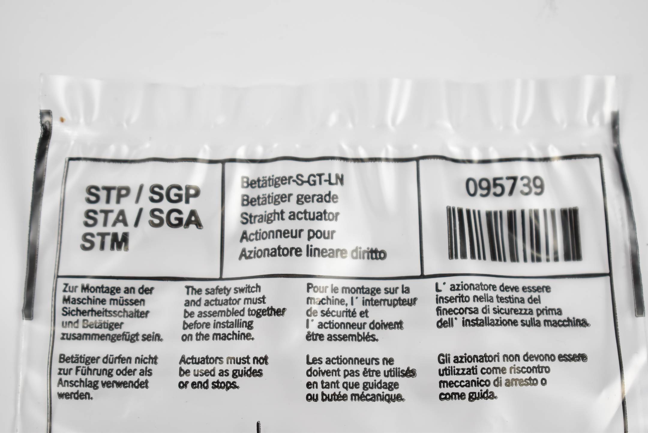 Euchner Betätiger BETAETIGER-S-GT-LN-2