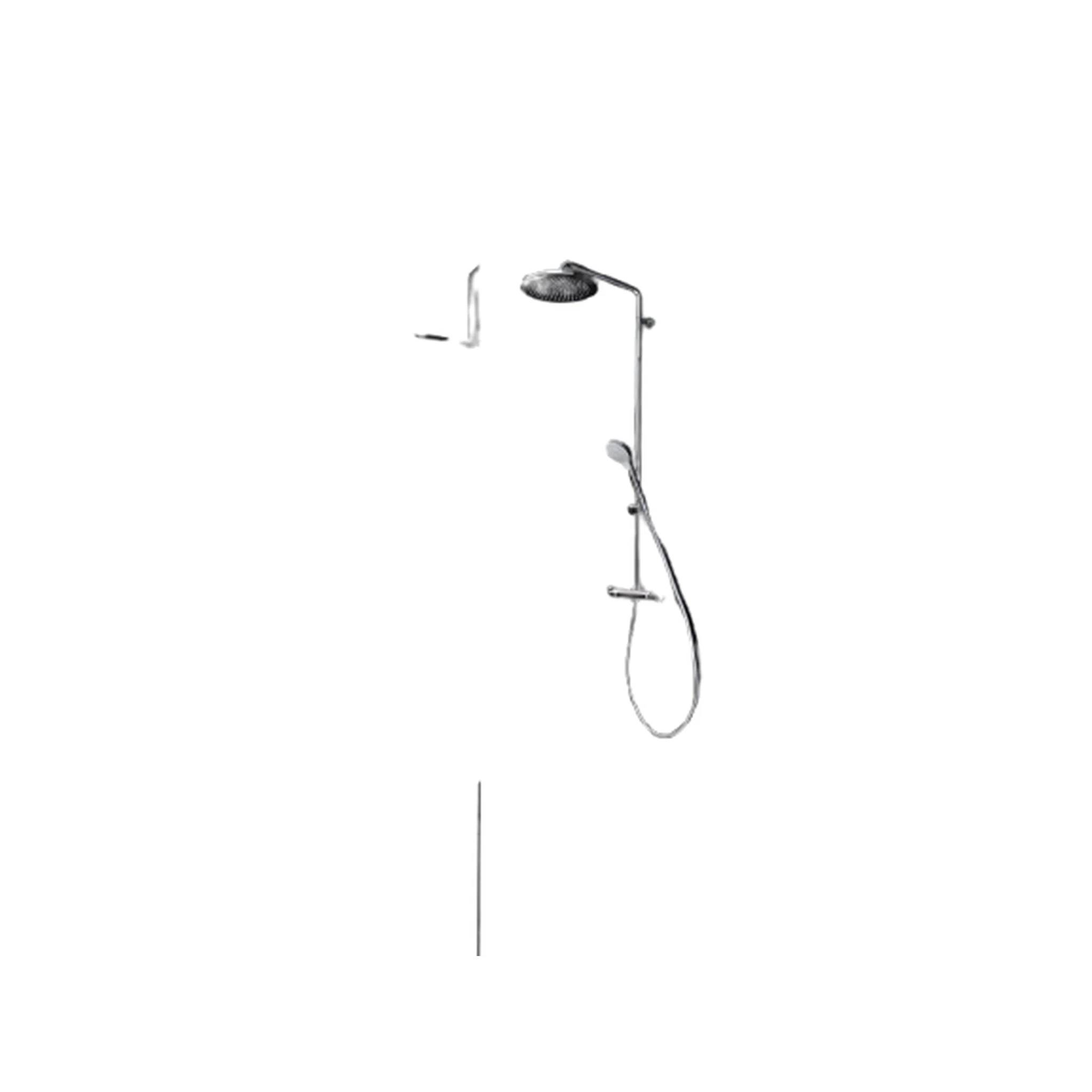 hansgrohe Croma Select S Showerpipe 280 1jet EcoSmart mit Thermostat, Chrom, 1 Stk.-0