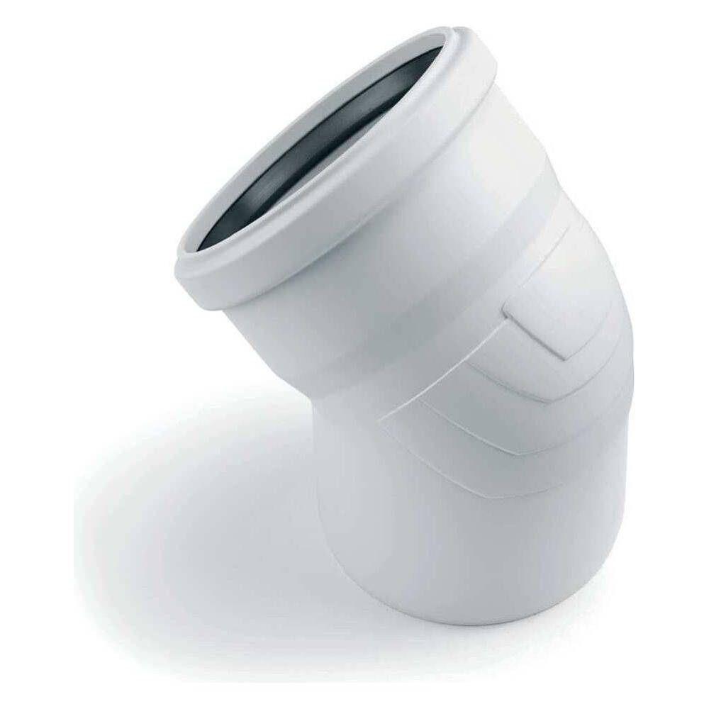 REHAU RAUPIANO PLUS Bogen, DN 110, 87 Grad, wandverstärkt, 1 Stk.