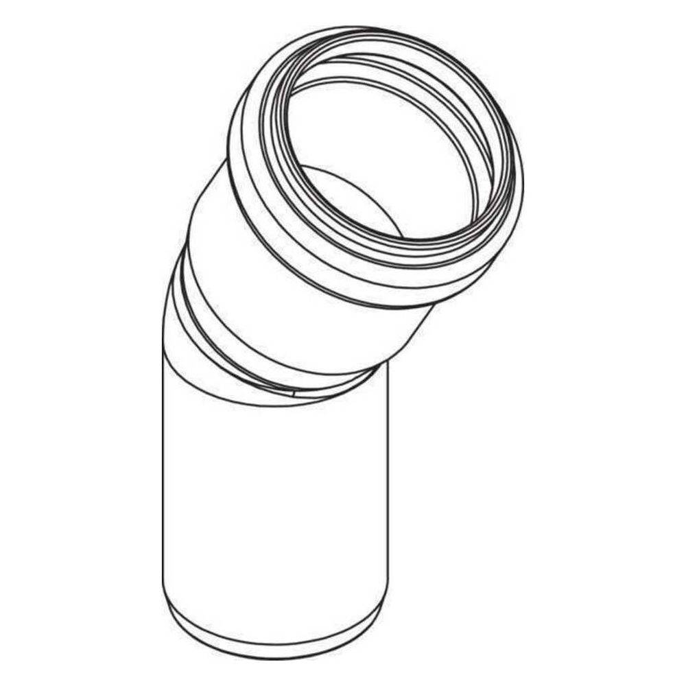 REHAU RAUPIANO PLUS Bogen, DN 32, 30 Grad, 1 Stk.-2