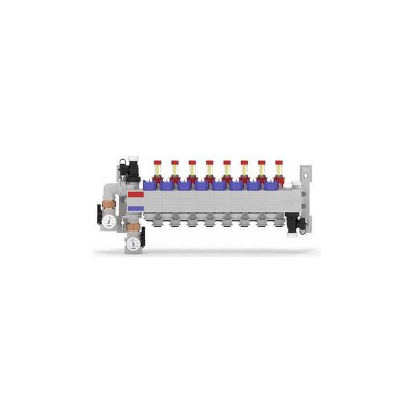 REHAU RAUTHERM SPEED, Verteiler, HKV-D Polymer, 8 Kreise, Konnektor 17, 1 Stk.