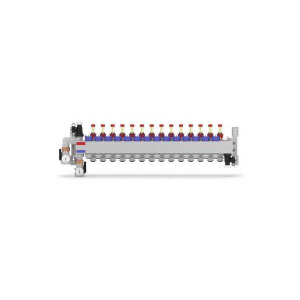 Rehau Rautherm Speed Verteiler HKV-D Polymer 14 Heizkreise, Konnektor 16
