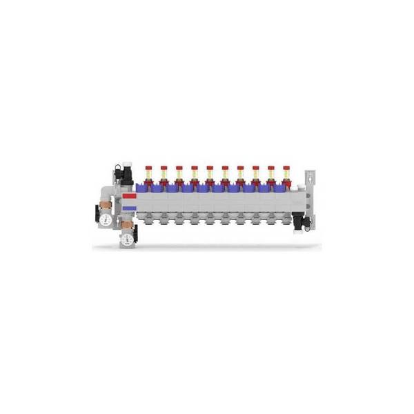 REHAU RAUTHERM SPEED Verteiler HKV-D, Polymer, 10 Kreise, Konnektor 17, 1 Stk.
