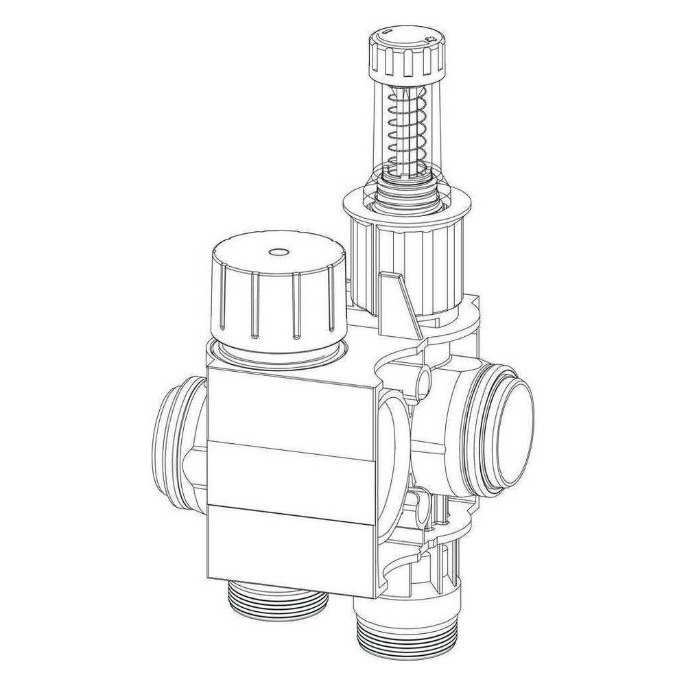 Rehau Rautherm Speed HKV-D Polymer, Erweiterungsset, G 3/4" Eurokonus-1