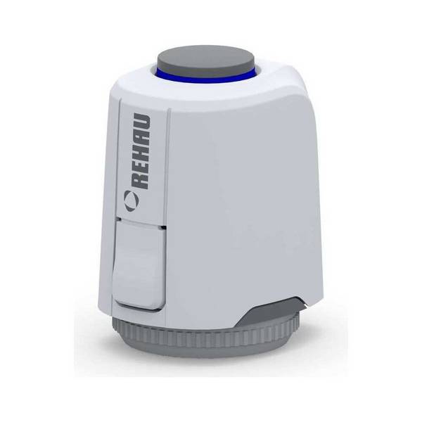 Rehau Stellantrieb UNI 230V, thermischer Zweipunkt-Antrieb für Regulierventile oder Thermostatventile