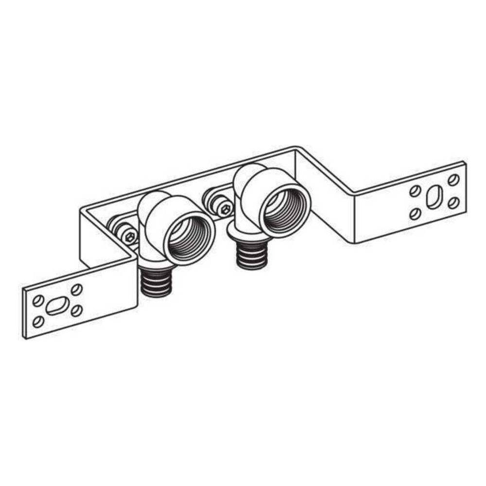 Rehau Montageeinheit Heizung Rautitan 16 - Rp 1/2", für den Anschluss von Ventil-Heizkörpern-1