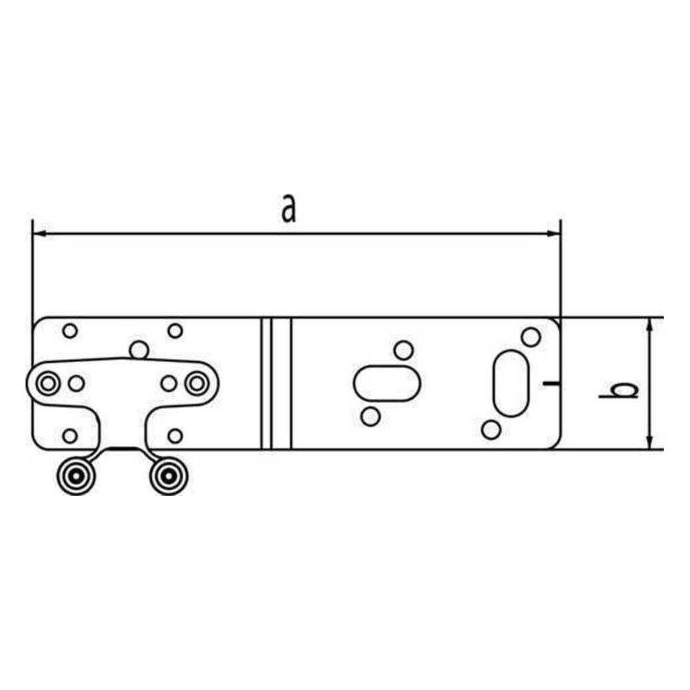 REHAU Halter Z 42, für Einzelanschluss, 1 Stk.-2