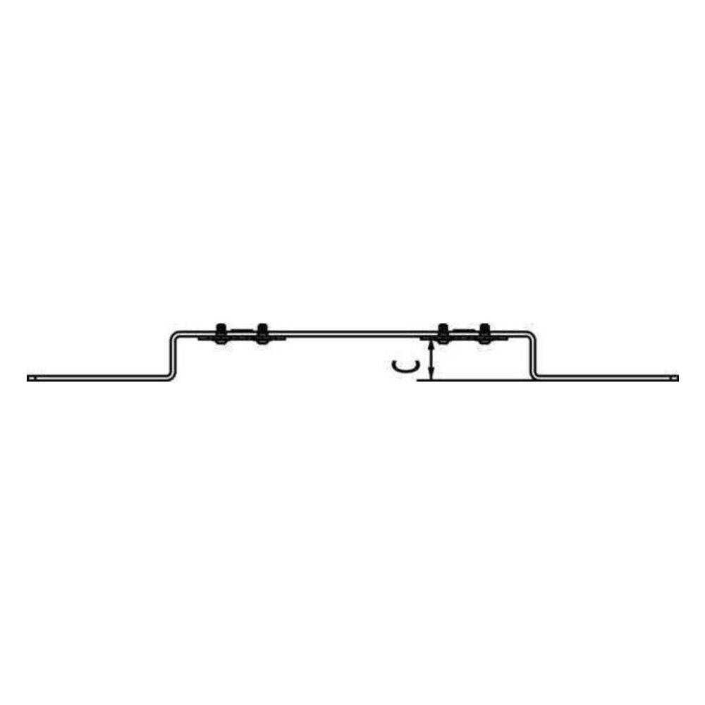 REHAU Halter, O 75/150, für Doppelanschluss, 1 Stk.-3