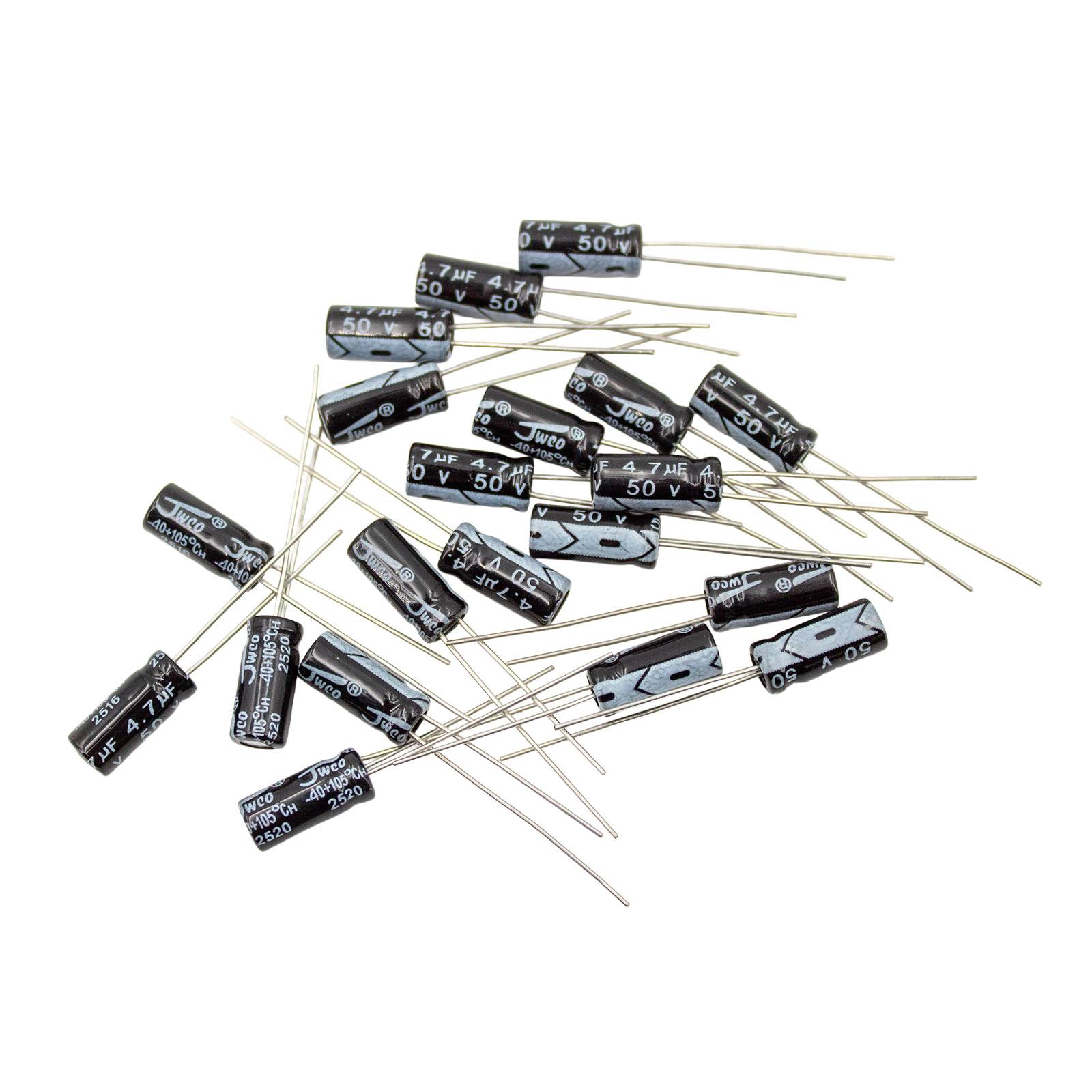 20x Elko Elektrolytkondensator 4,7 uF 50V Radial 5x11mm-1
