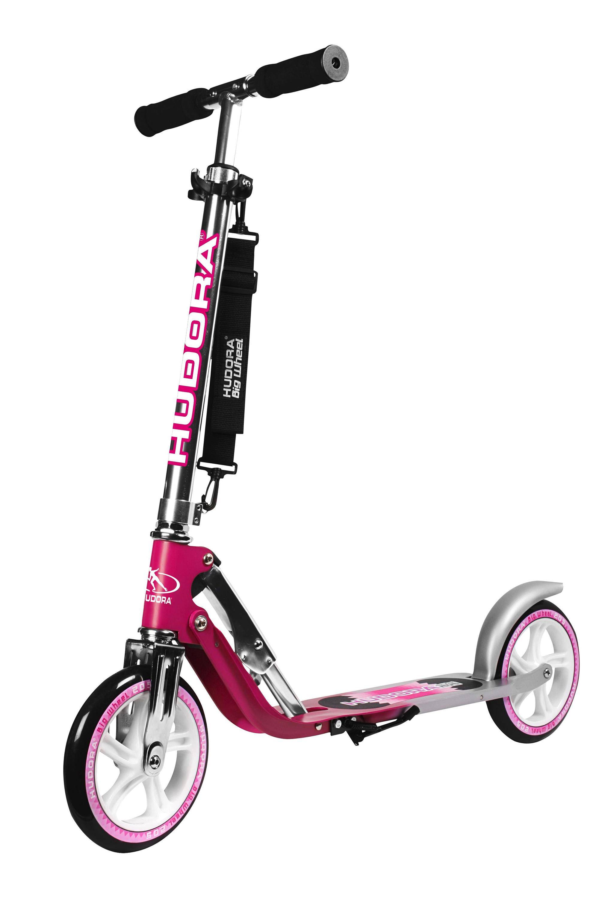 HUDORA Big Wheel 205, Kinder, Klassischer Roller, Beide Geschlechter, Asphalt, 100 kg, 2 Rad/Räder