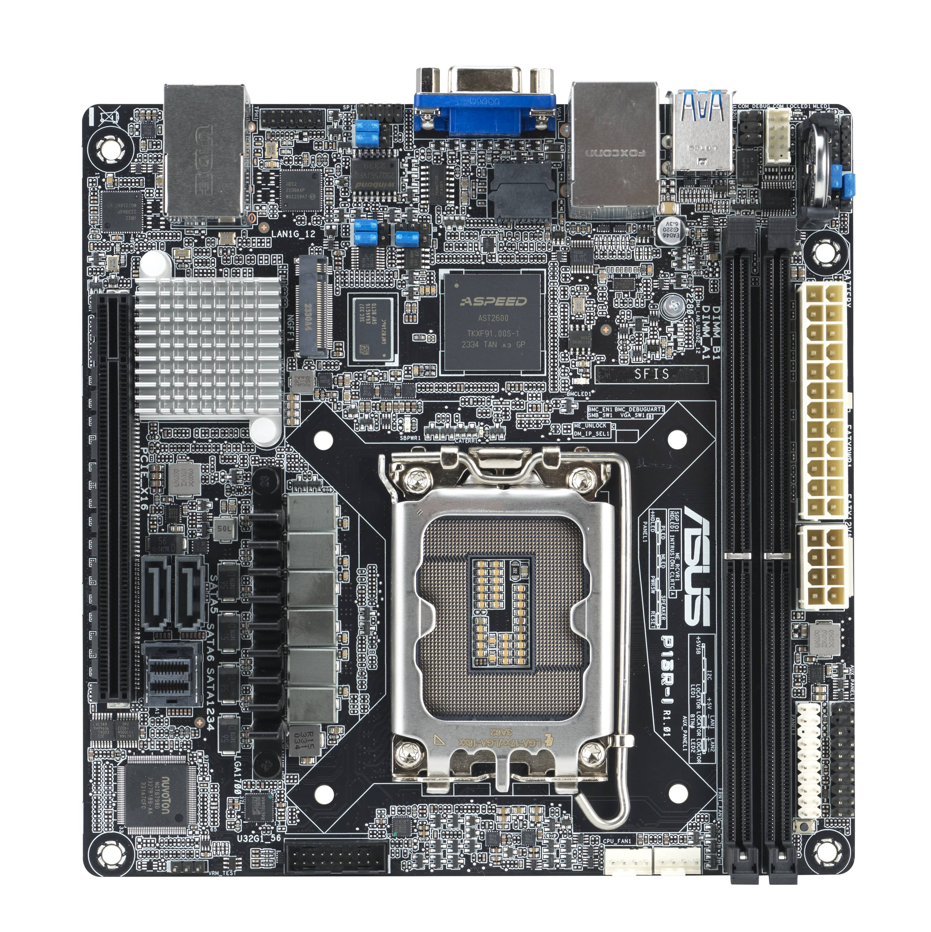 ASUS P13R-I - Motherboard - Mini-ITX - LGA1700 Sockel-3