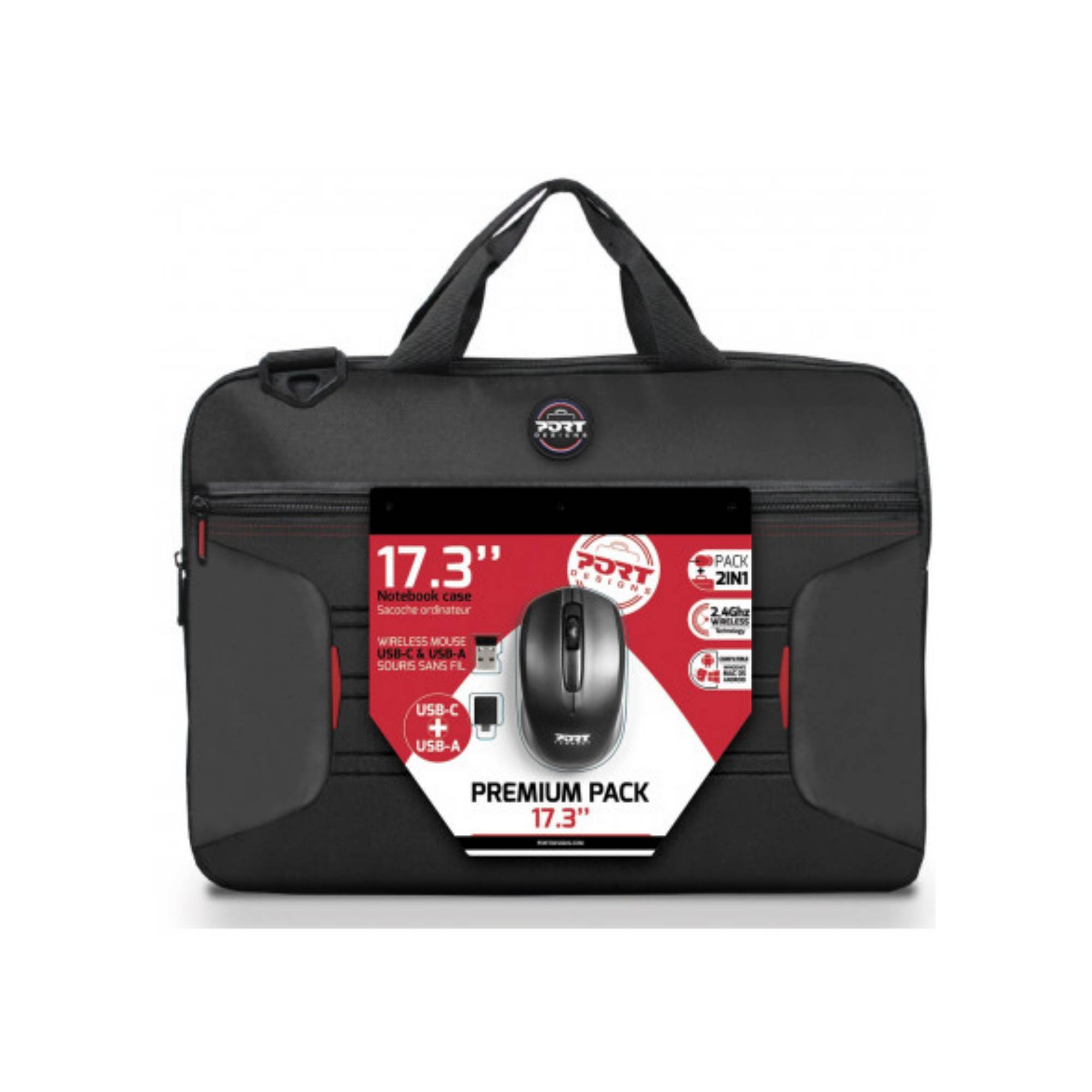 PORT Designs Premium Pack - Notebook-Tasche - 43.9 cm (17.3")-3