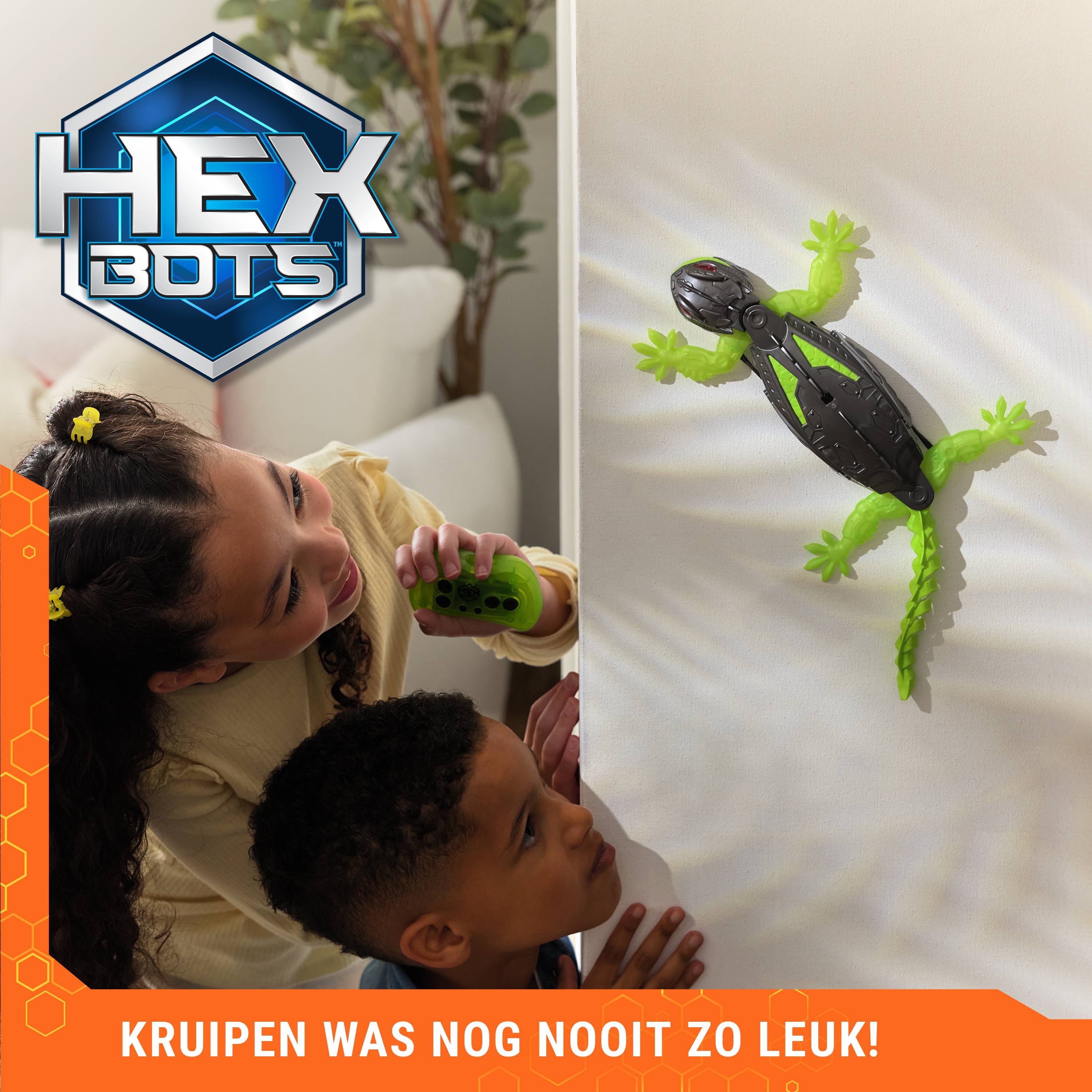 Spin Master Hex Bots - Wandflitzer Gecko, 4 Jahr(e)-1
