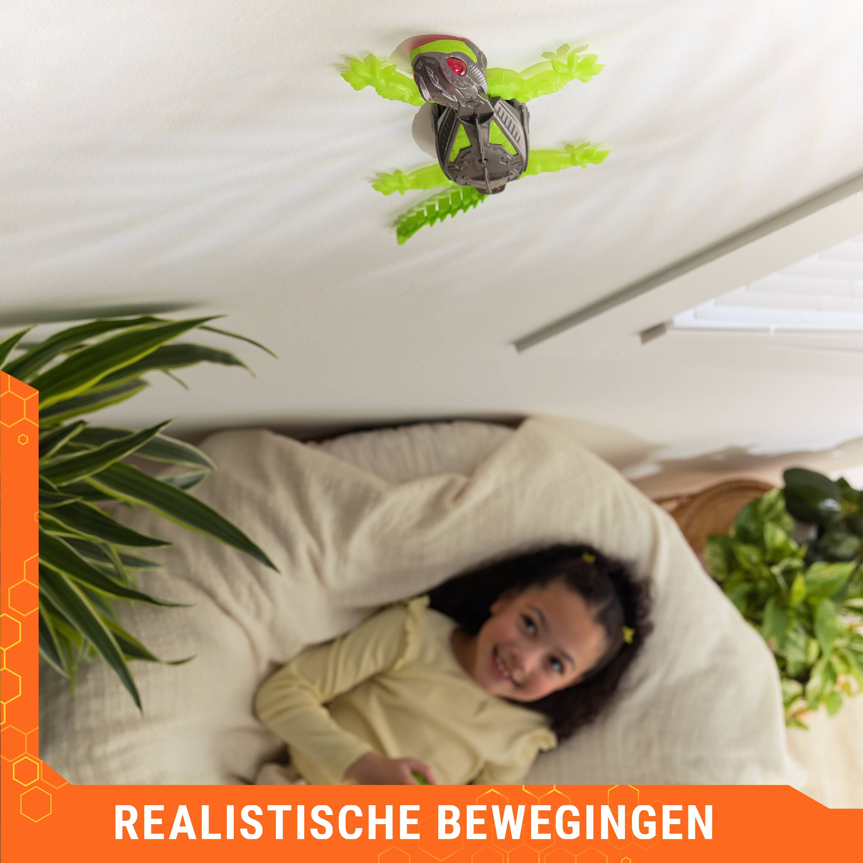Spin Master Hex Bots - Wandflitzer Gecko, 4 Jahr(e)-2