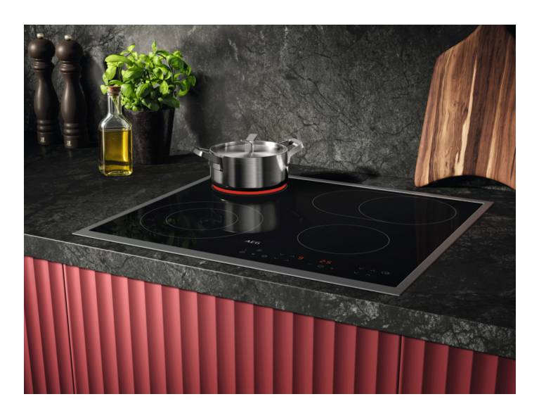 AEG NRN64A06XB, Schwarz, Integriert, 60 cm, Zonen-Induktionskochfeld, Glaskeramik, 4 Zone(n)-1