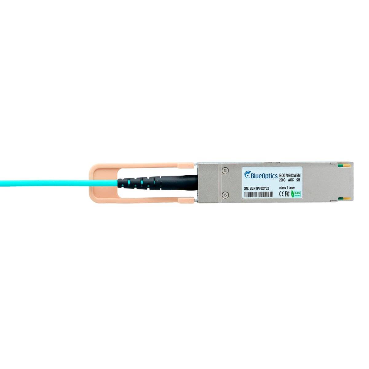 NVIDIA MFS1S00-H005-LL QSFP56 Aktives Optisches Kabel (AOC), 200Gb/s,5 Meter-1