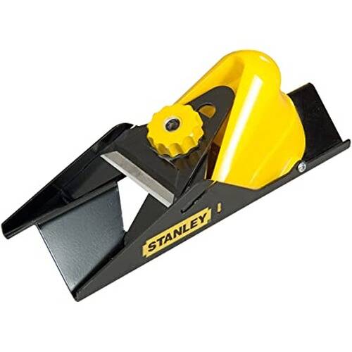 STANLEY Kantenhobel Zinkdruckguss - 45° Fase - Justierbare Carbide-Klinge - Massiv-0