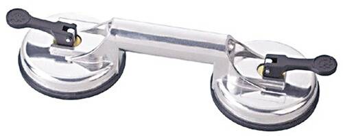 Saugheber Aluminium 2 Köpfe Tragkraft ca. 80 kg-0