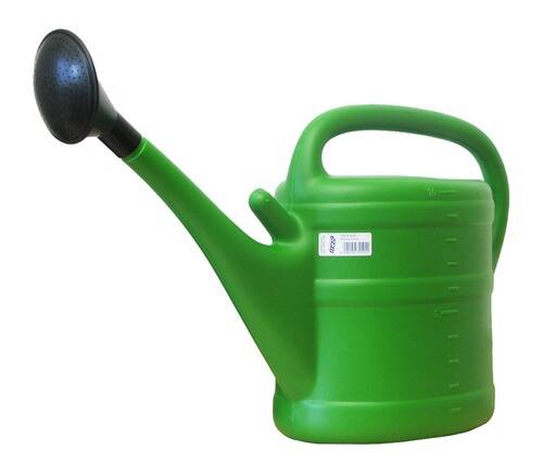 Gartengießkanne 10 l - UV-beständig - Ergonomisches Doppelgriff-System, grün-0