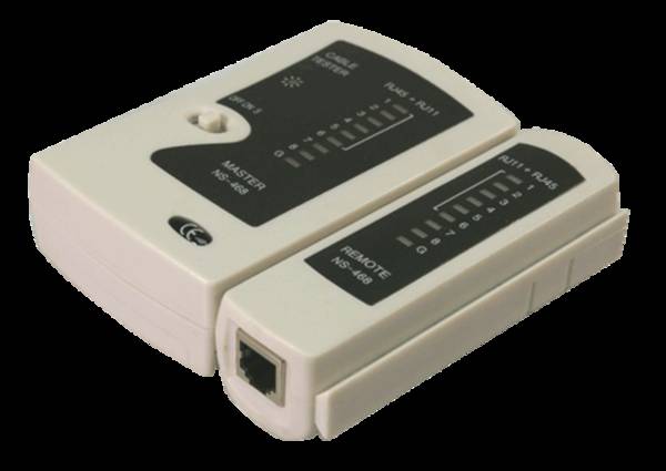 Netzwerktester, RJ11 RJ12 RJ45 ISDN Leitungstester, Cat5 Cat6 Kabeltester