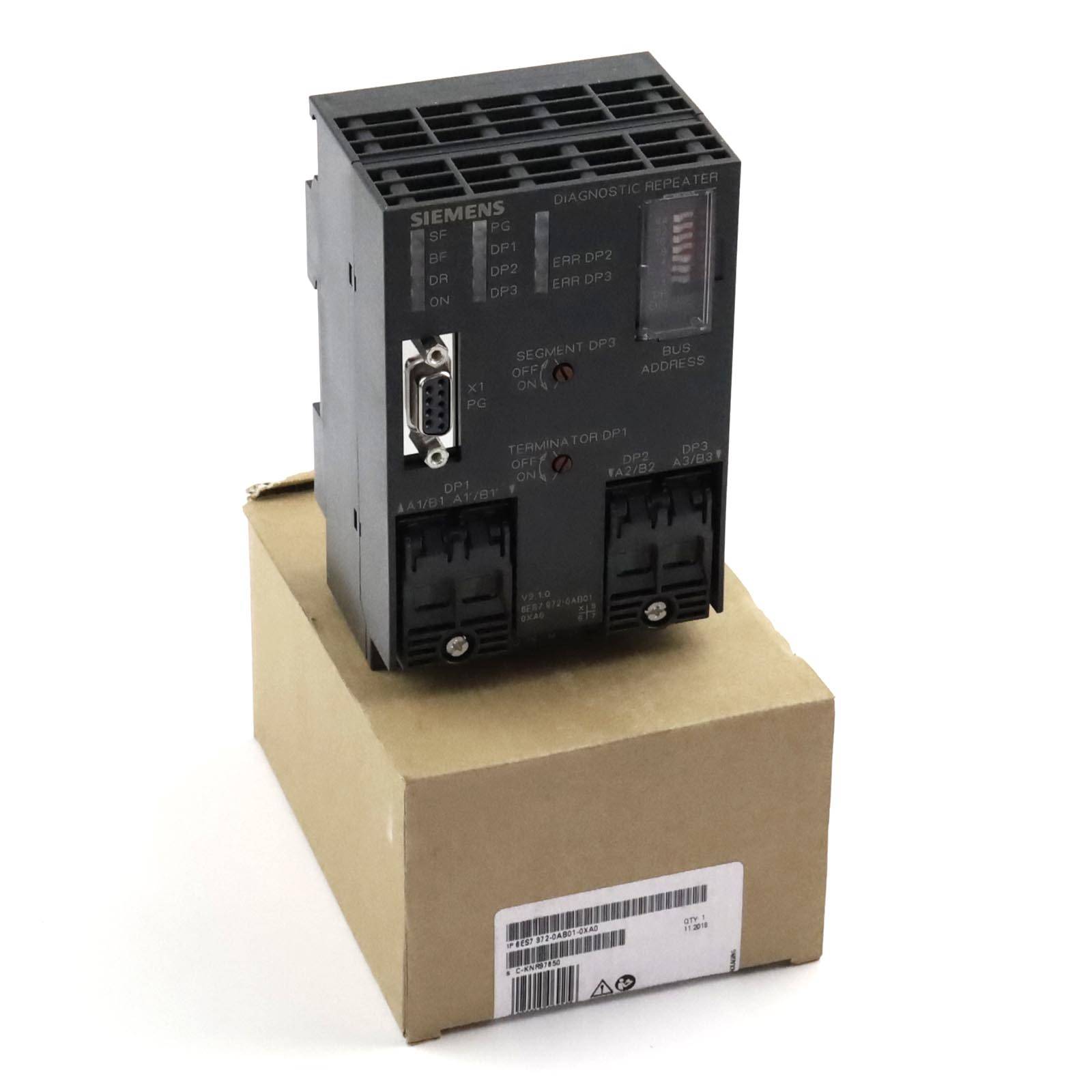 Simatic Diag Repeater 6ES7 972-0AB01-0XA0 E-Stand:04 OVP-0