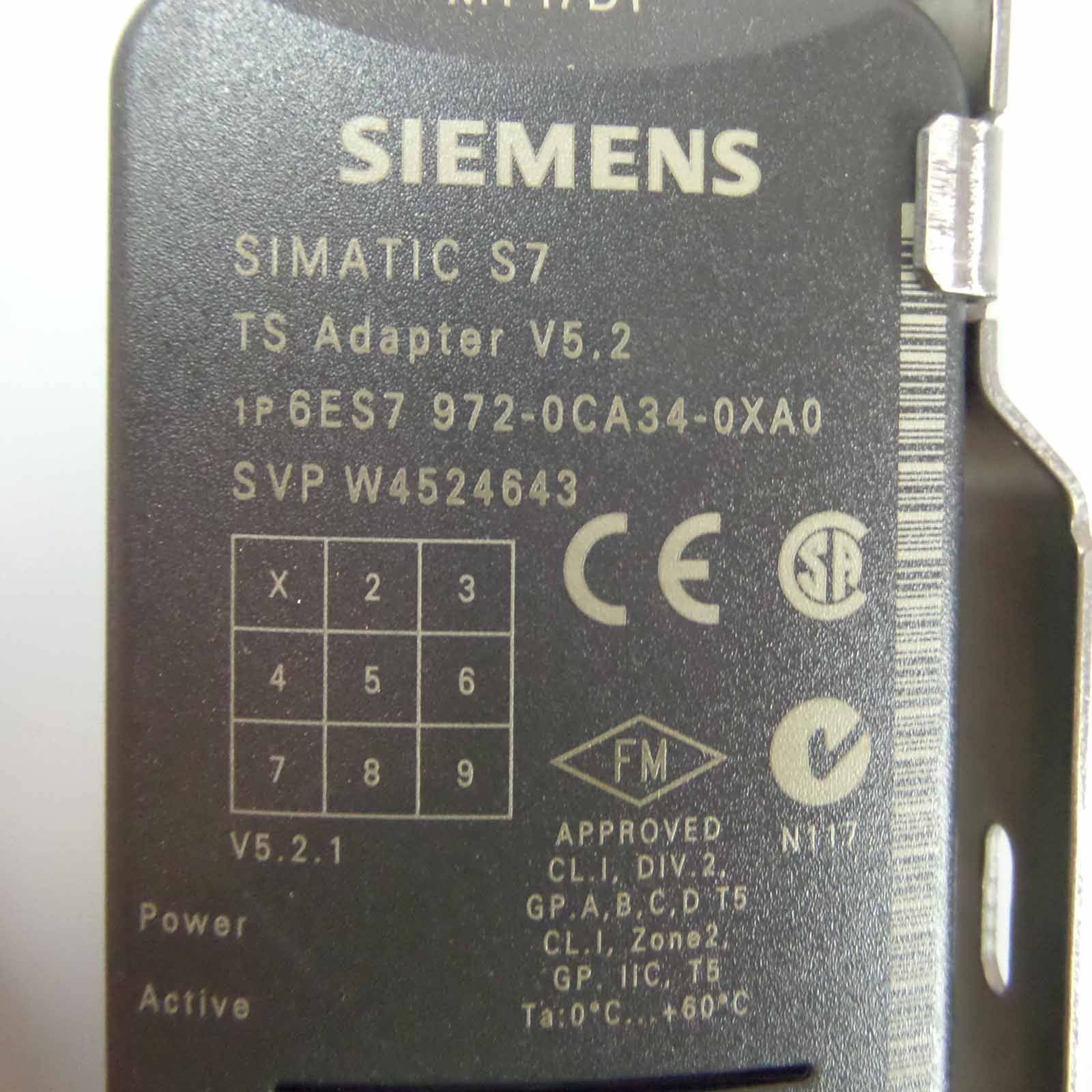 Simatic S7 TS Adapter V5.2 6ES7 972-0CA34-0XA0 OVP-1