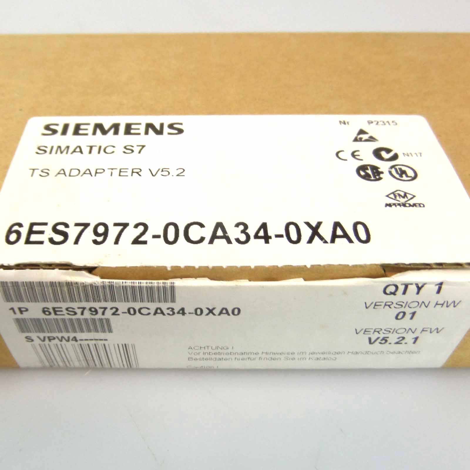 Simatic S7 TS Adapter V5.2 6ES7 972-0CA34-0XA0 OVP-3