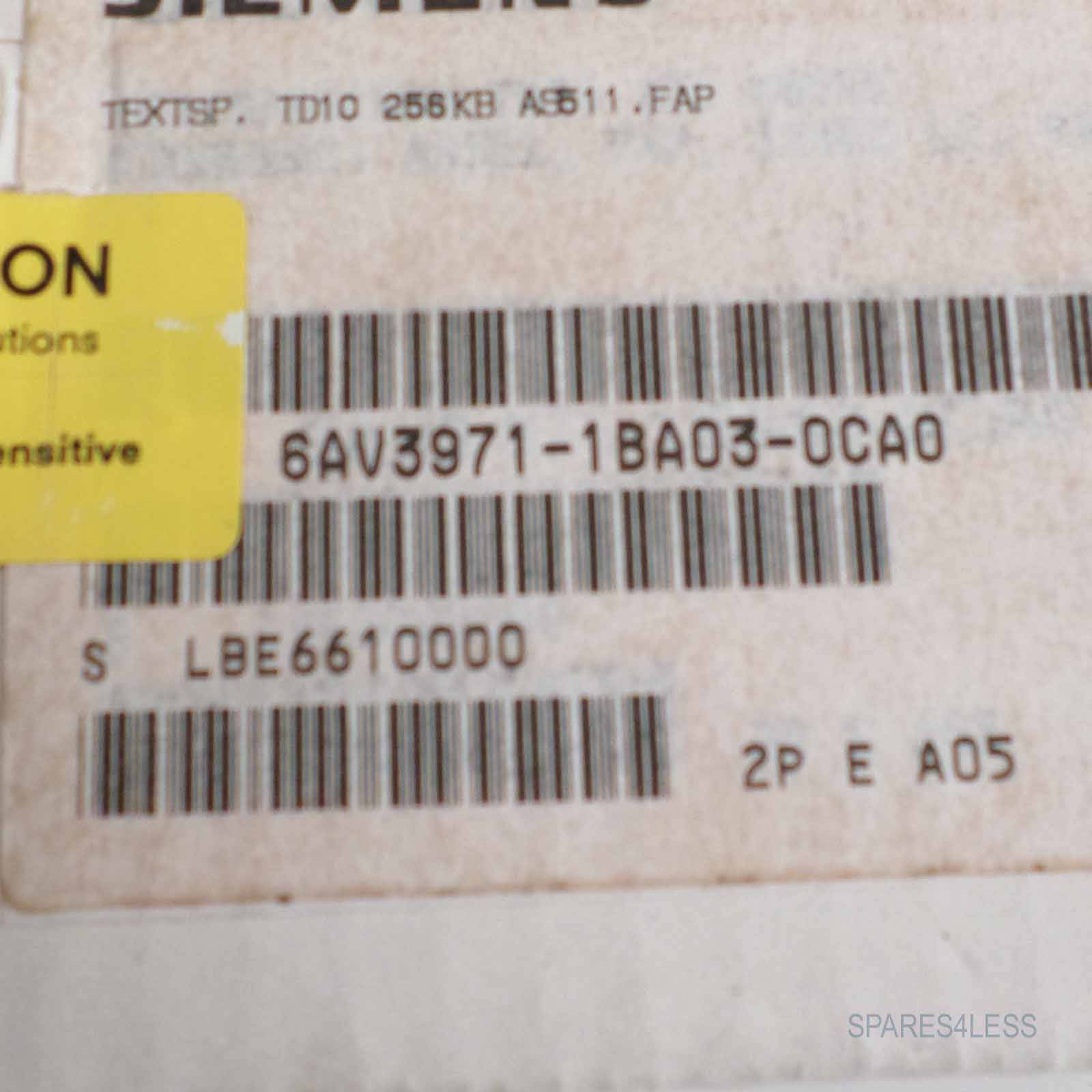 Simatic TD10 6AV3 971-1BA03-0CA0 256KB SIE-1