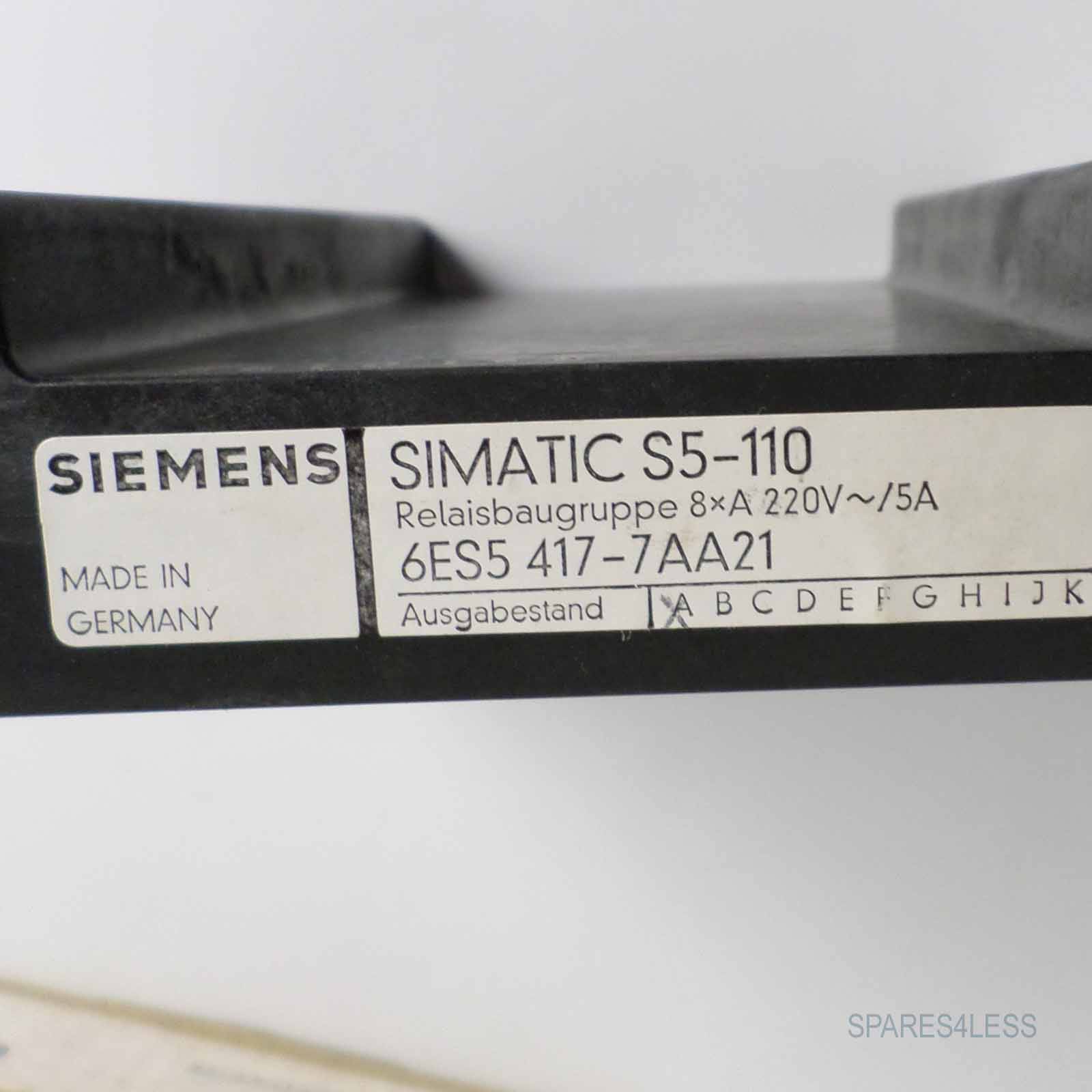 Simatic S5-110 Digitalausgabe 6ES5 417-7AA21 OVP-2