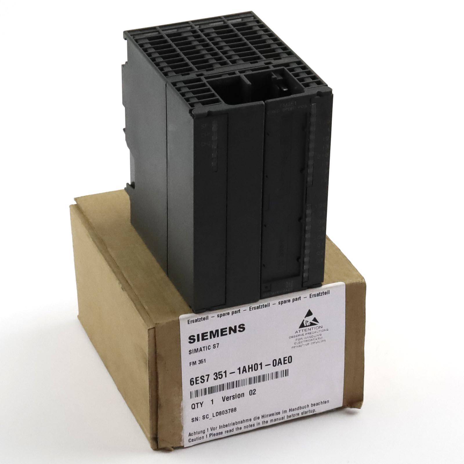 Simatic S7 Positionierungsbaugruppe FM 351 6ES7 351-1AH01-0AE0 E-Stand:02 OVP-0
