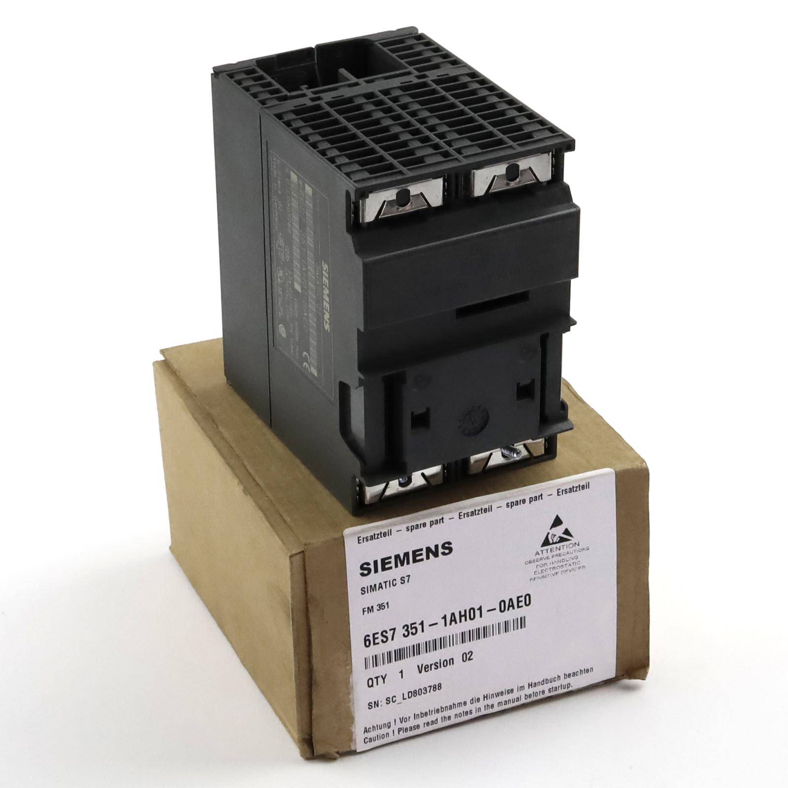 Simatic S7 Positionierungsbaugruppe FM 351 6ES7 351-1AH01-0AE0 E-Stand:02 OVP-2
