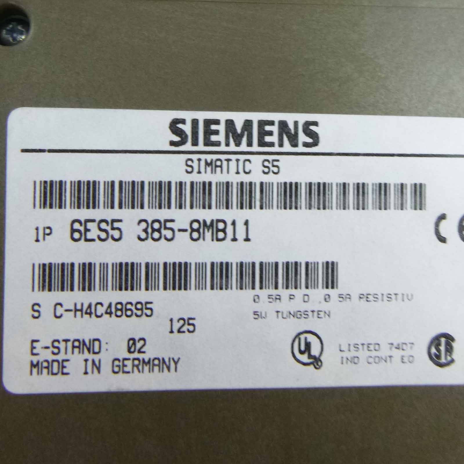 Simatic S5 Zählerbaugruppe 6ES5 385-8MB11 OVP-1