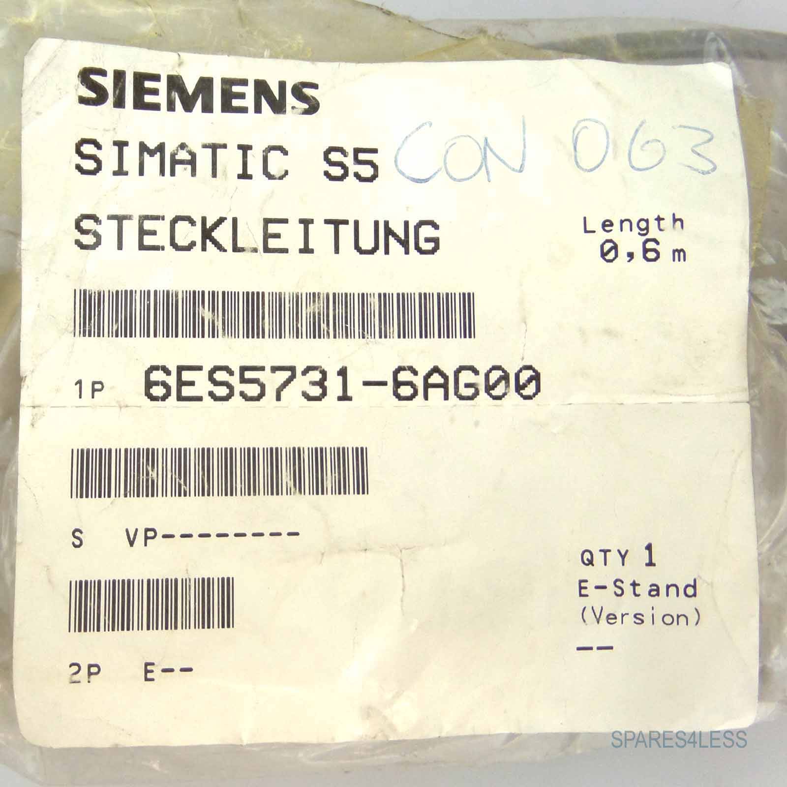 Simatic S5 Steckleitung 6ES5 731-6AG00 OVP-1