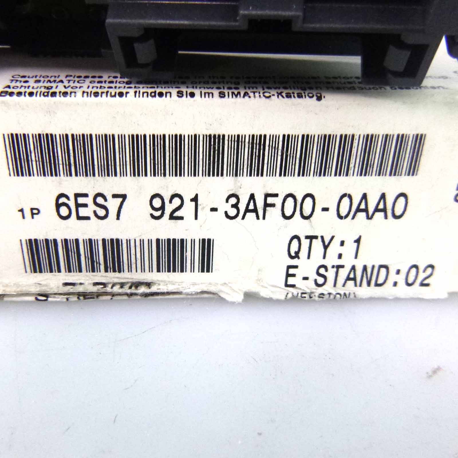 Simatic S7 Frontsteckmodul 6ES7 921-3AF00-0AA0 OVP-2