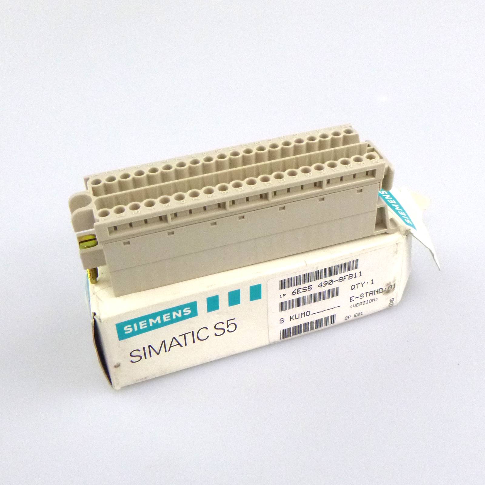 Simatic S5 Frontstecker 6ES5 490-8FB11 OVP-0