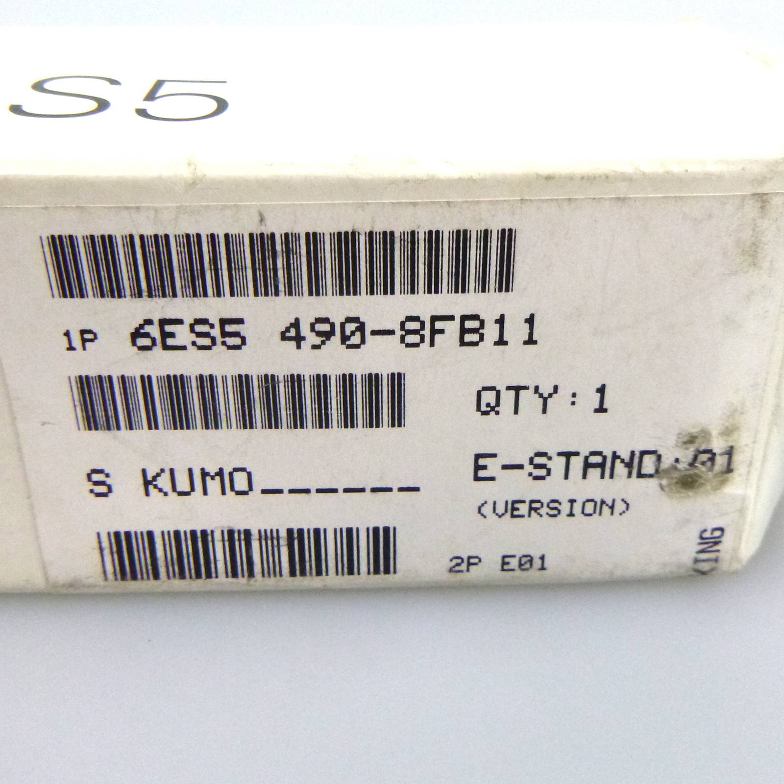 Simatic S5 Frontstecker 6ES5 490-8FB11 OVP-1