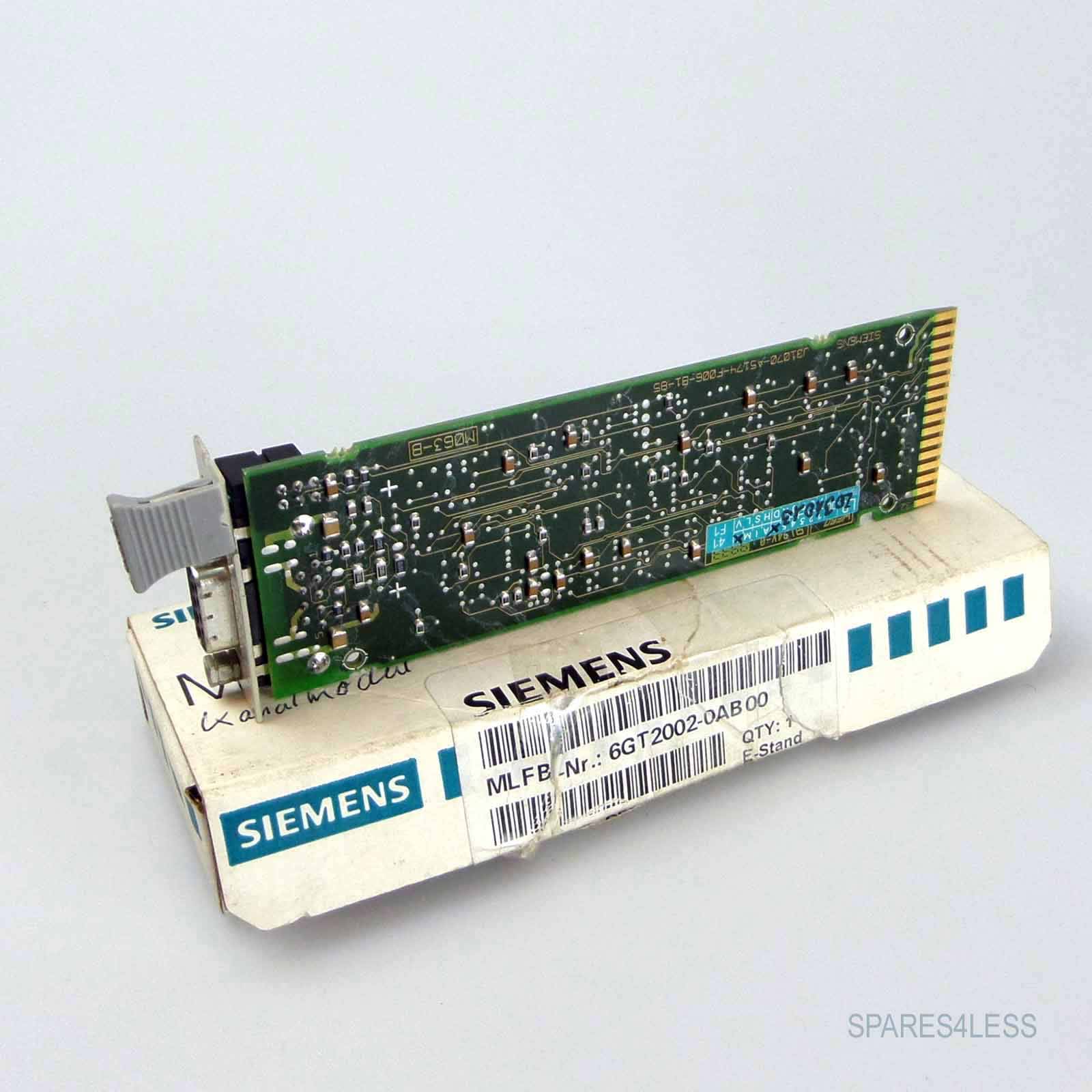 Simatic S5 MOBY Kanalmodul 6GT2002-0AB00 OVP-2