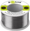 Goobay 77421 Lötzinn bleifrei ø 0,8 mm Lötdraht Flussmittel / 0,3 % Silber / 217 °C Schmelzpunkt bleifreies Löten 20 g
