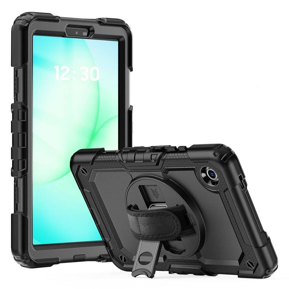 Schutzhülle mit Bildschirmschutz für Galaxy Tab A11 / Tab A9, Tech-Protect Solid, Schwarz-2