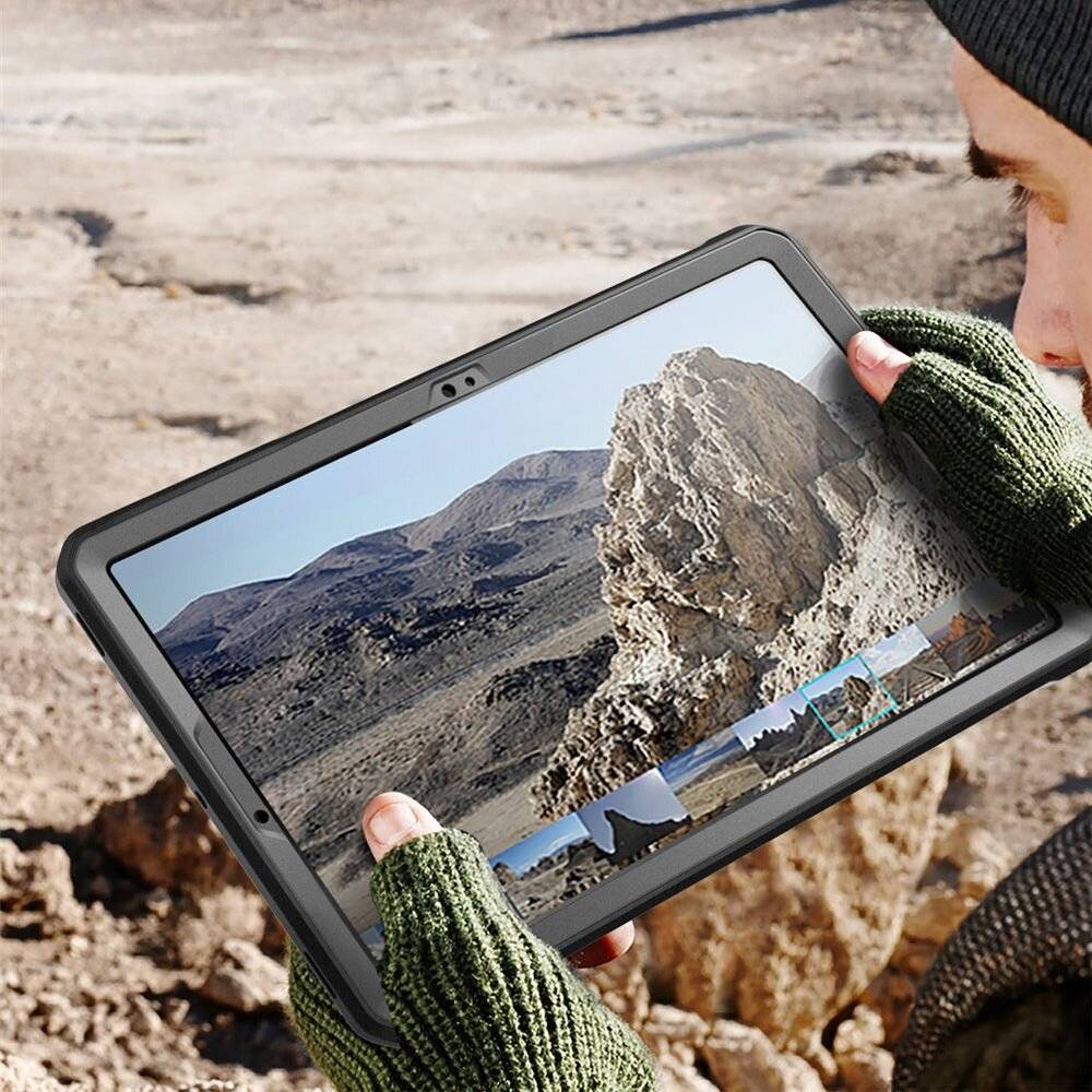 Supcase Unicorn Beetle Pro Hülle für Samsung Galaxy Tab S10 FE+ Plus 13.1. X620 / X626B - Schwarz-3