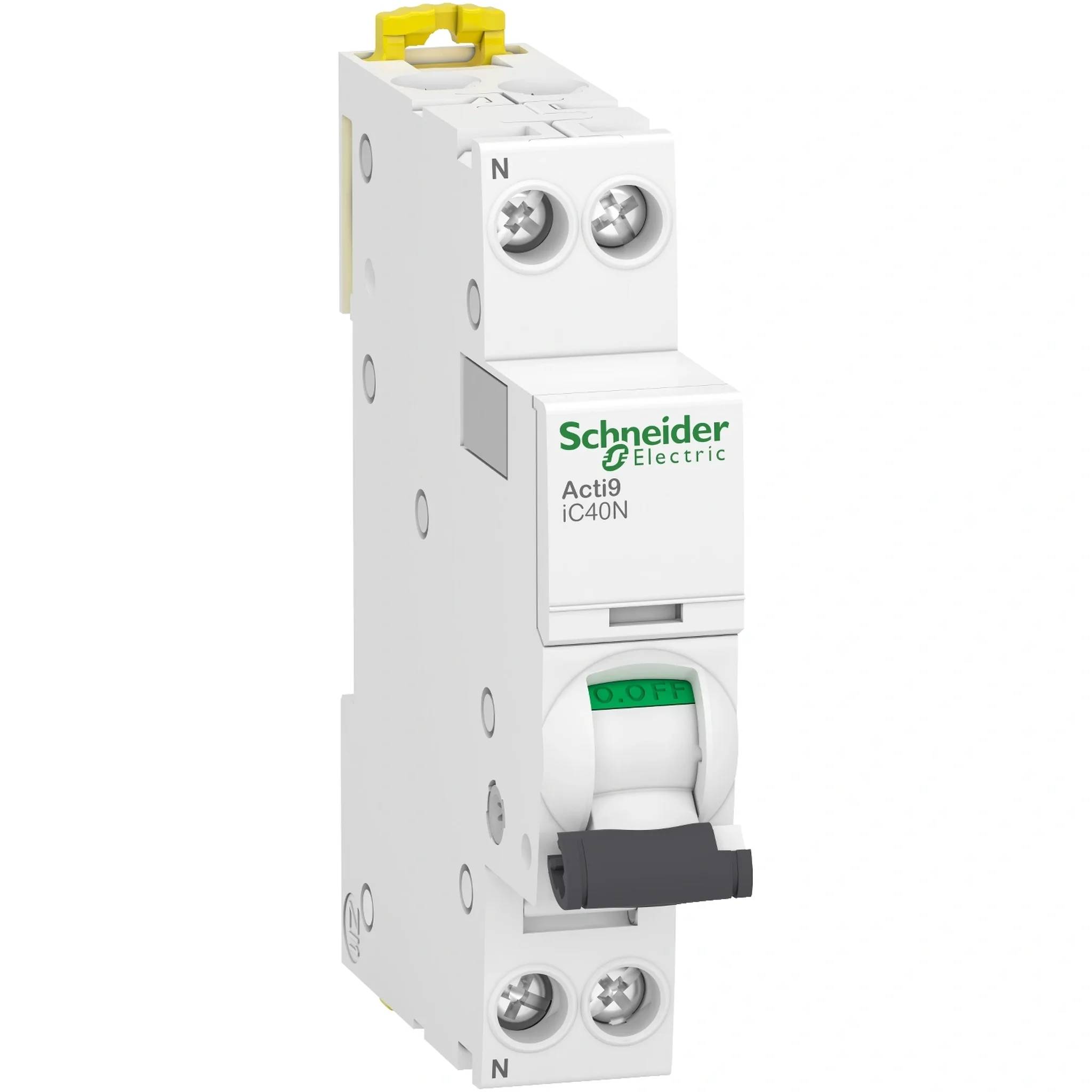 Elso Acti9 iC40N, Leitungsschutzschalter, 1 P+N, 13A, C Kurve, 6kA/10kA, 1 Stk.-0