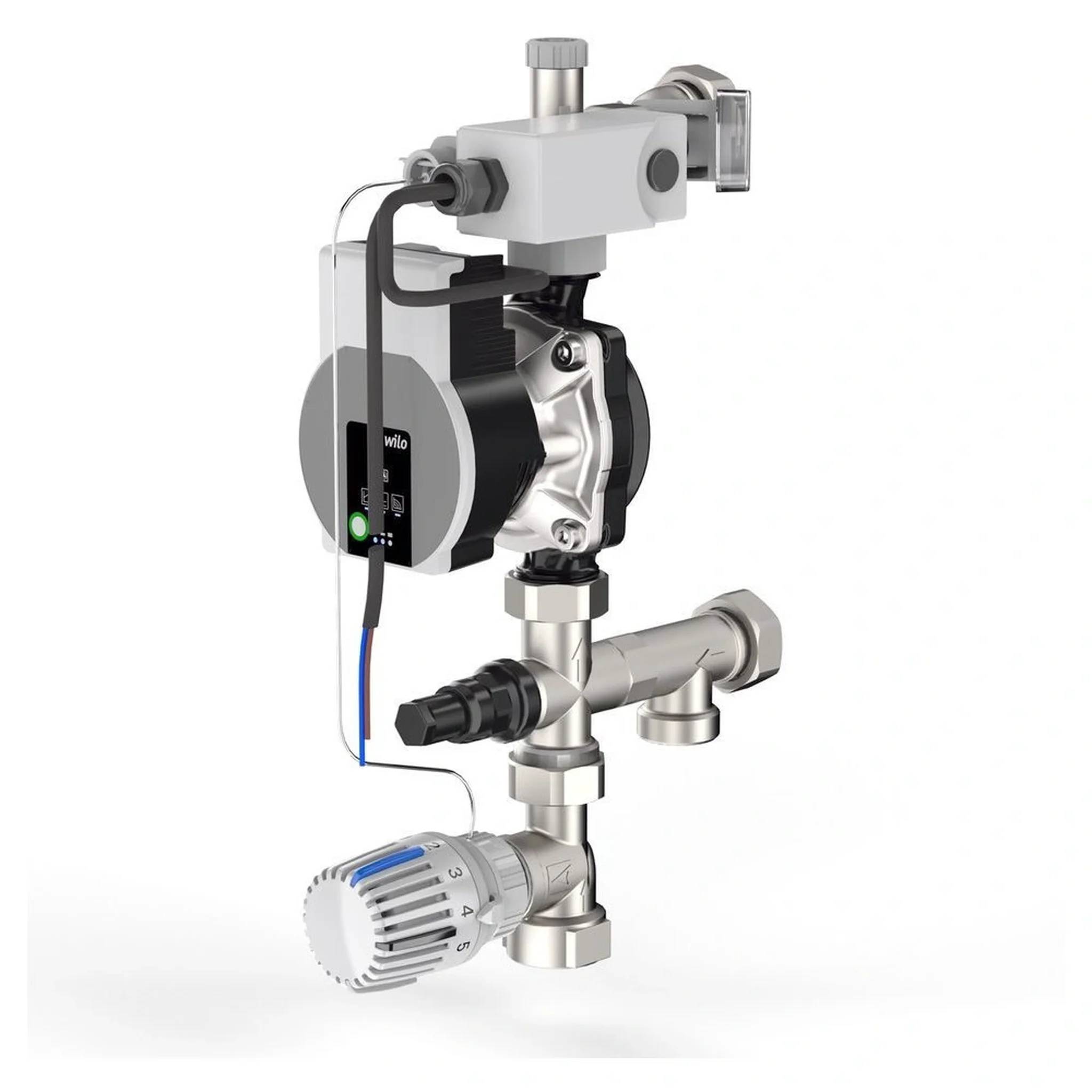 REHAU Regelset, flex, mit Thermostatkopf, 1 Stk.-0