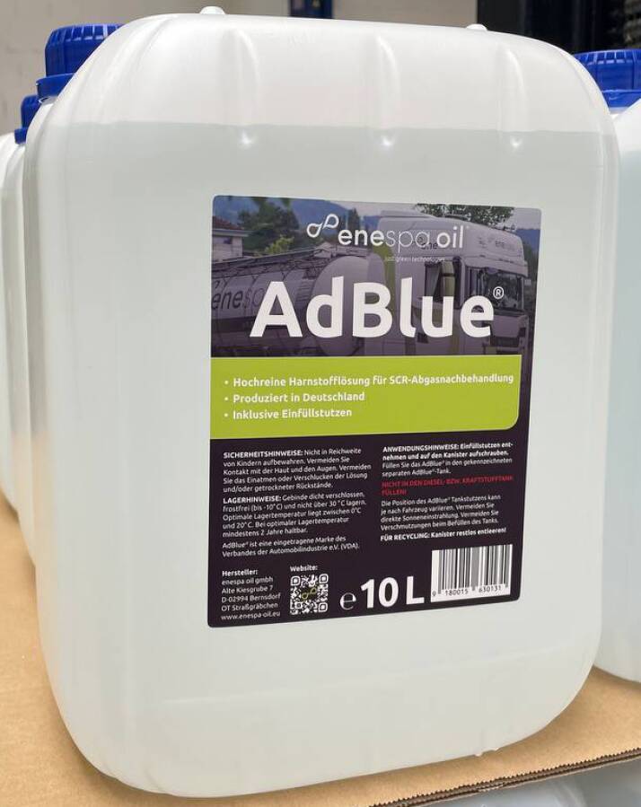 AdBlue® Harnstofflösung ISO 22241 / DIN 70070 / SCR / PKW LKW Diesel 82881 Inhalt 10 l Ausführung Kanister Lieferumfang-0