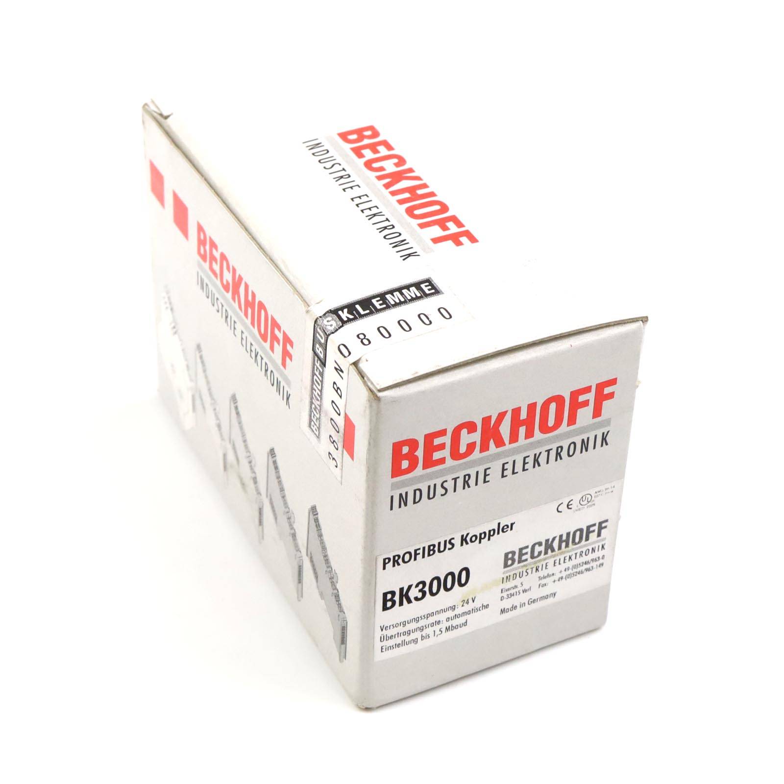 BECKHOFF Profibus Koppler (BK3000)-0